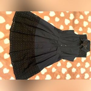 Ann Taylor dress , dark blue, almost black .